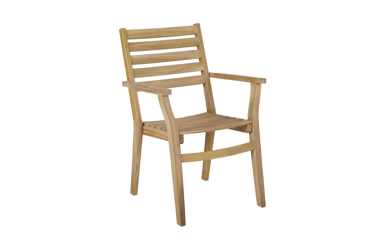 Brafab Keros Gartenstuhl Teak natur stapelbar