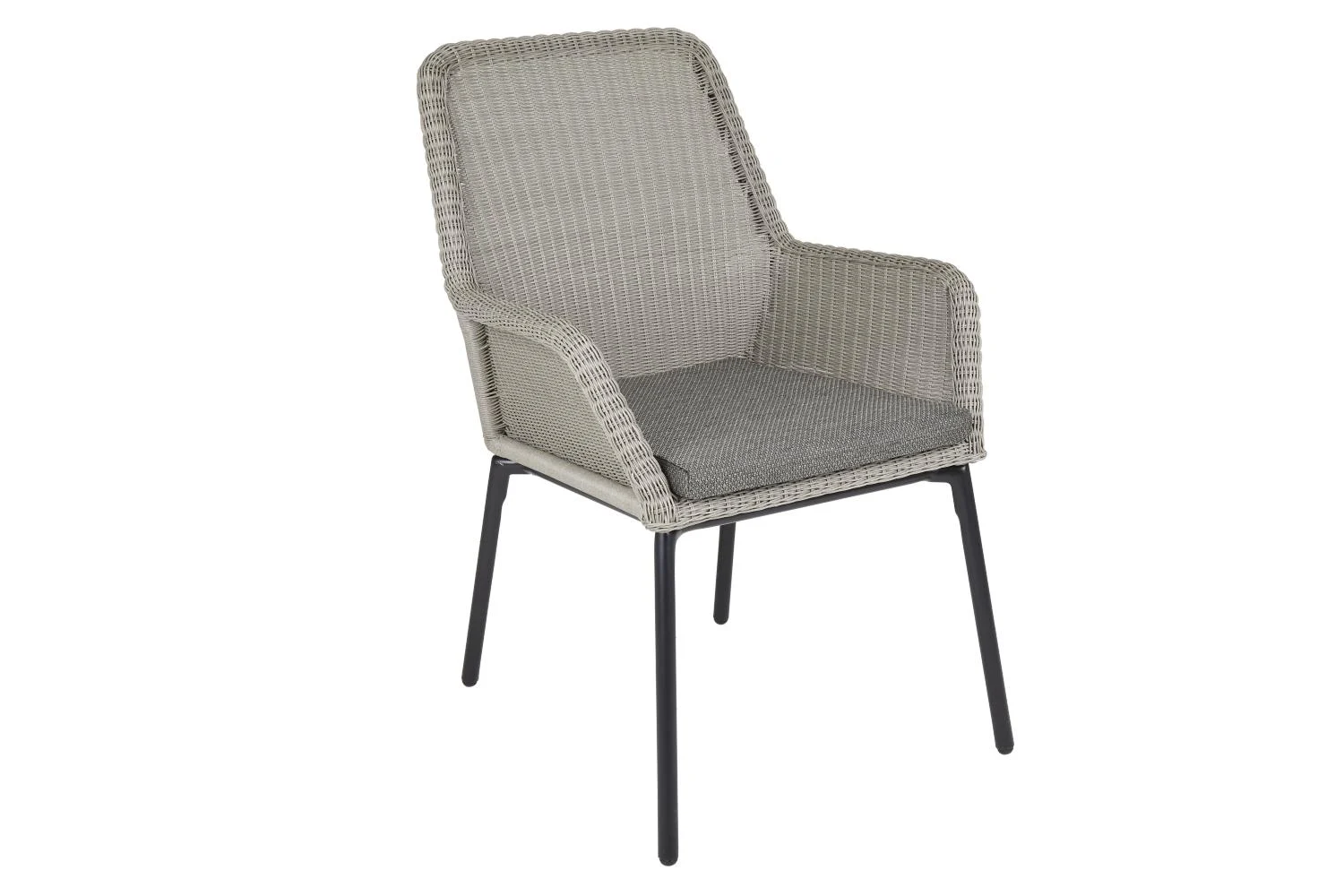 Brafab Dimma Diningsessel inkl. Kissen Aluminium/Rattan