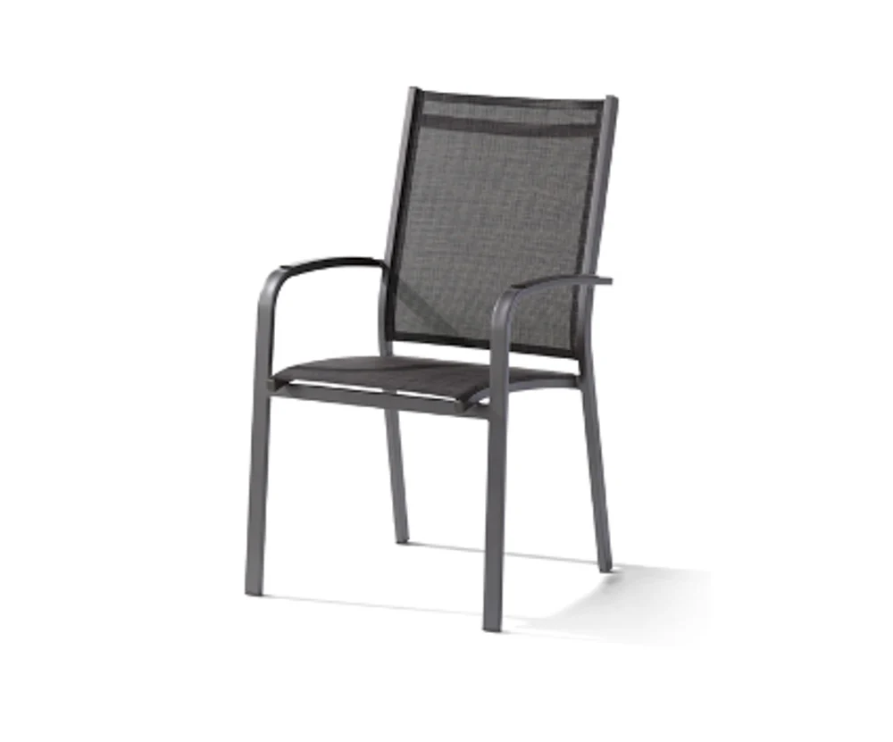 Sieger Meran Stapelsessel Aluminium/Textilene