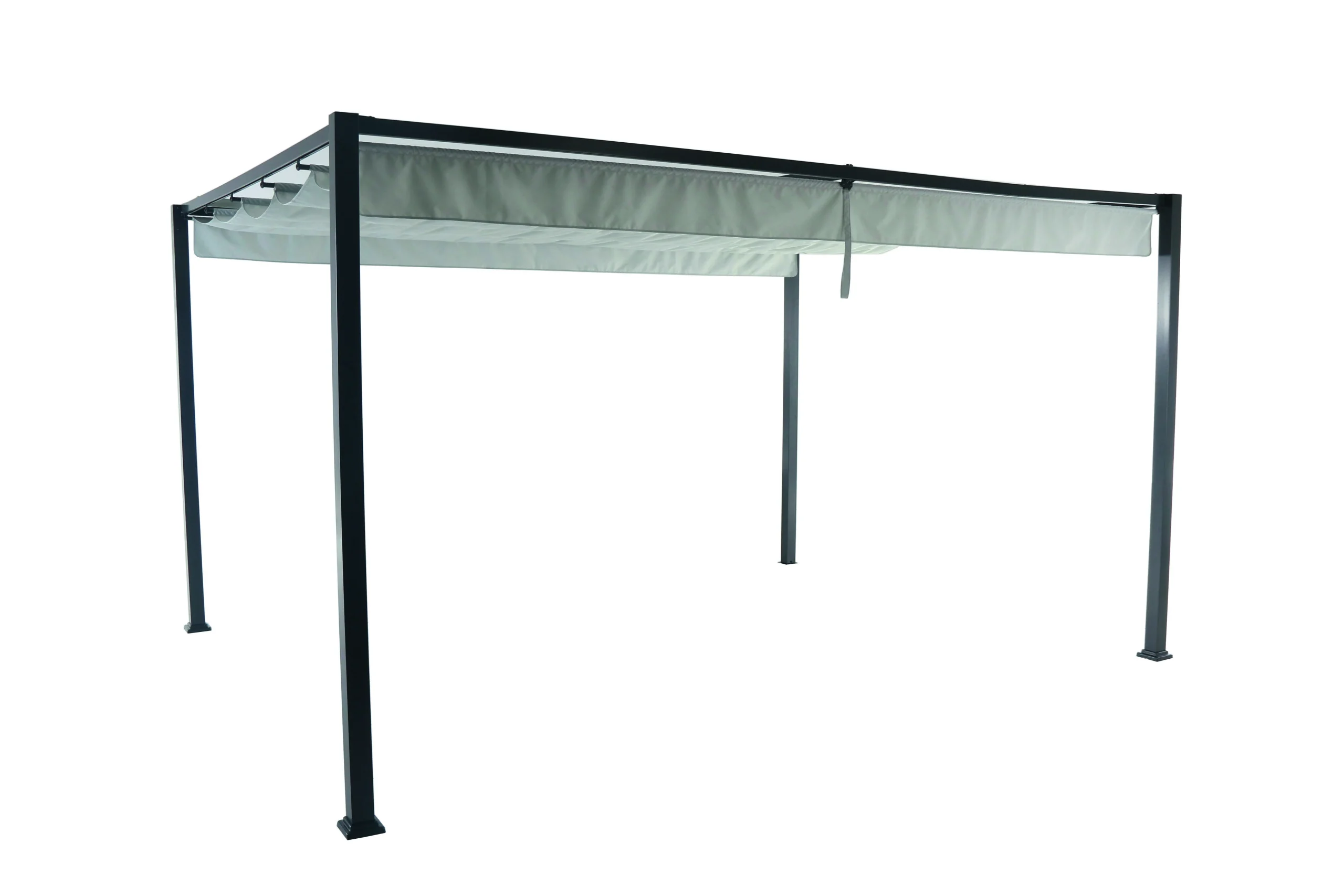 Creador Pavillon Aluminium/Stahl Iron grey 400x300x223 cm - MWH
