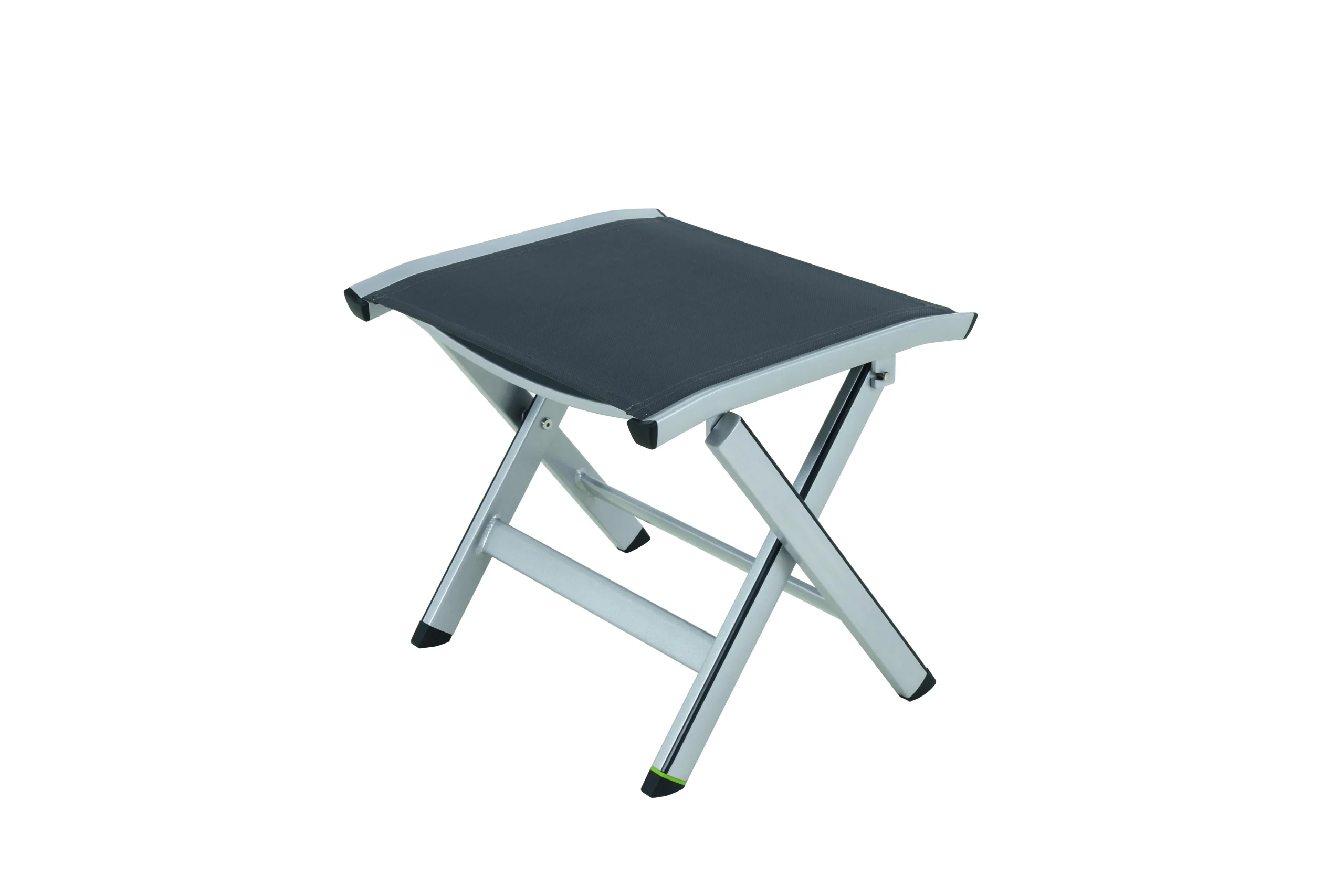 MWH Elements Hocker Aluminium/Textilene silber klappbar
