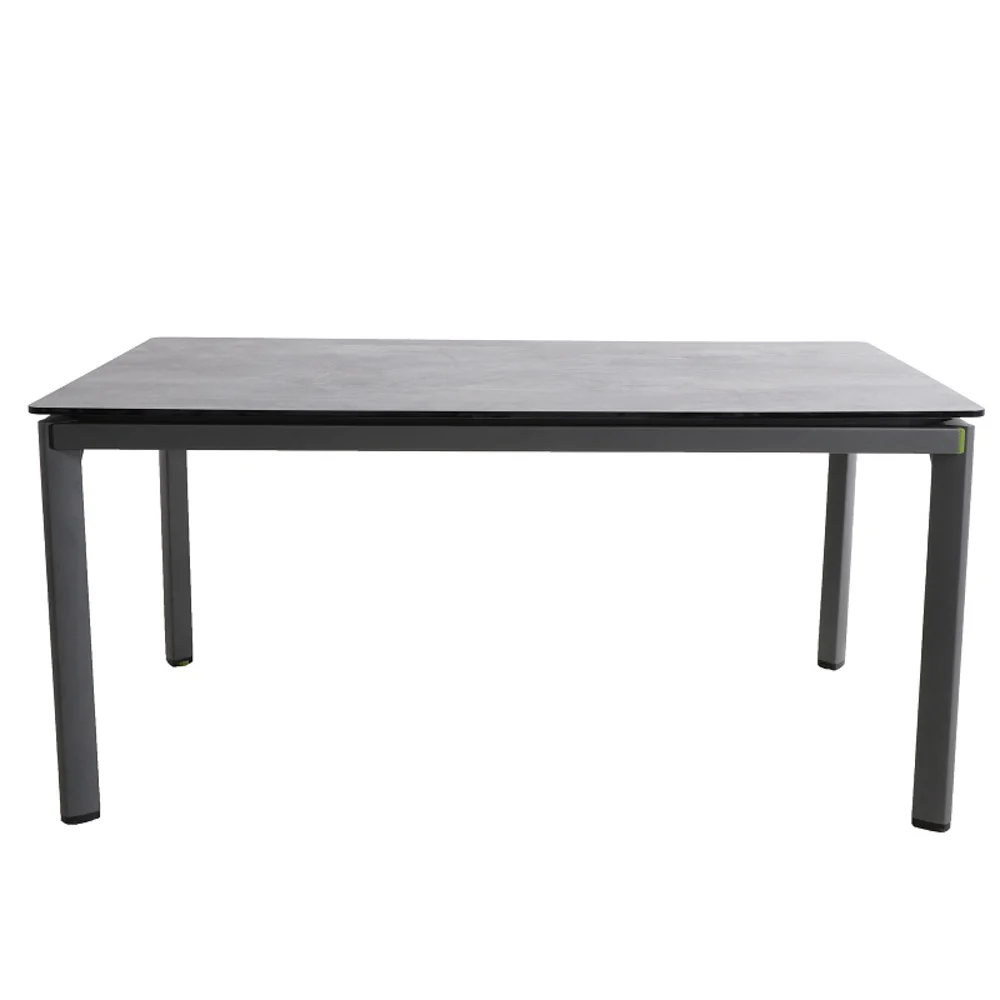 Royal Garden Alutapo Dining Tisch Aluminium/HPL 160x95 cm