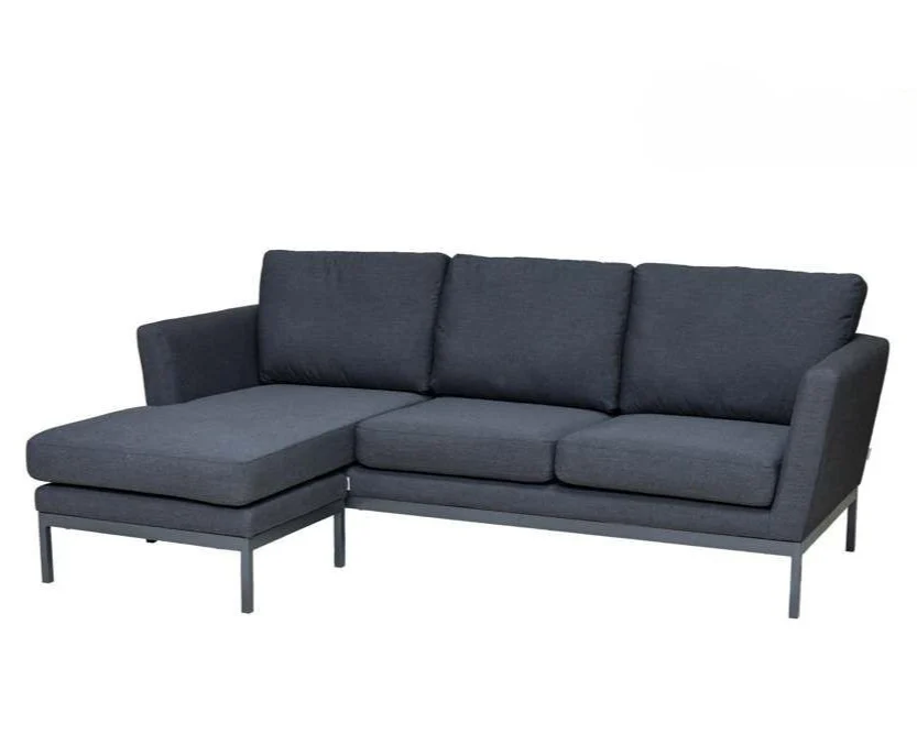 CLEMENTO Lille Loungeset Aluminium/Sunbrella Sooty