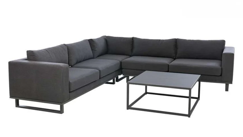 CLEMENTO Paris Loungeset 4tlg. Aluminium/Sunbrella