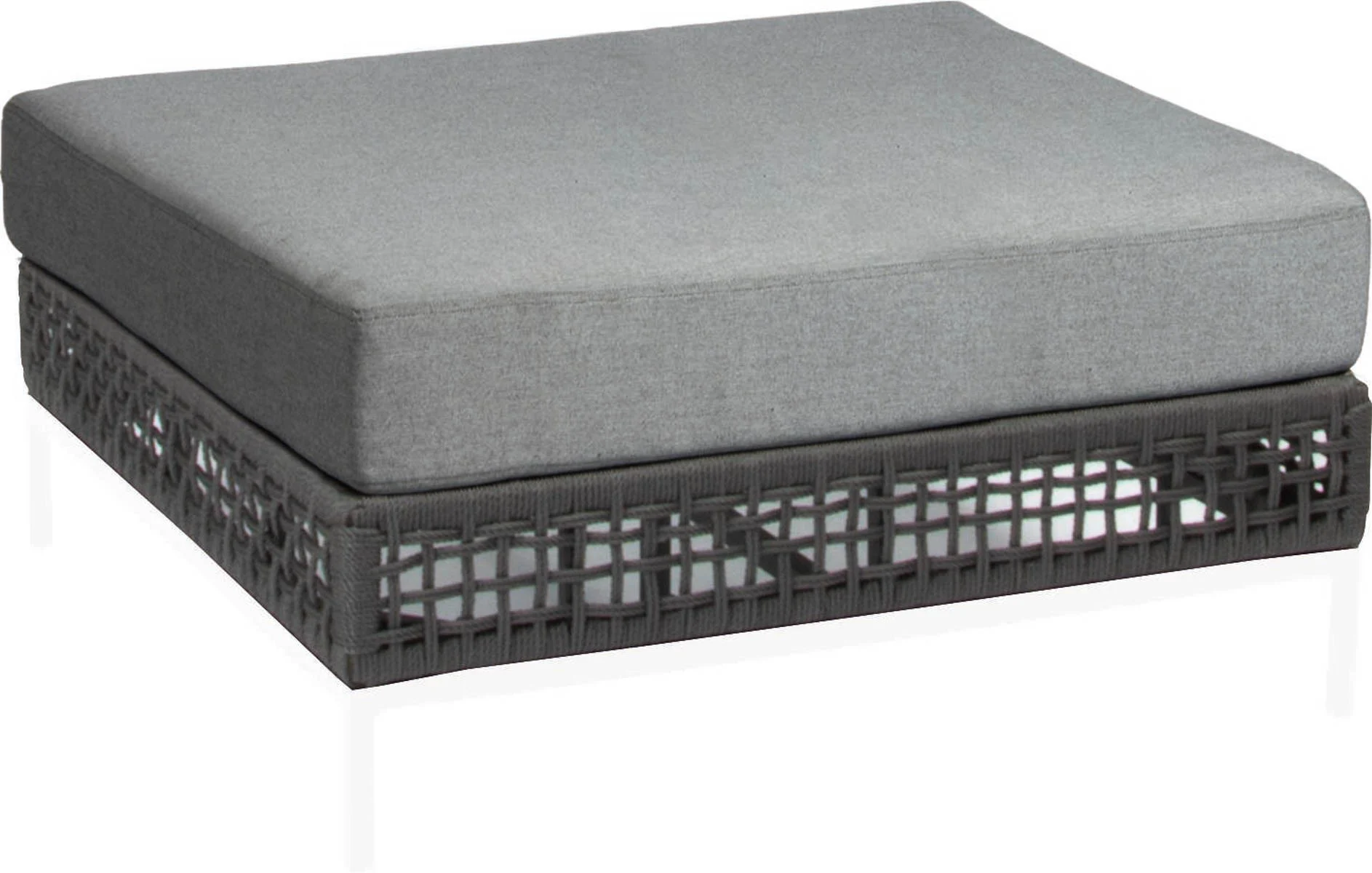Stern Sitzkissen Platin 100% Polyacryl zu Hocker Corda Kordel