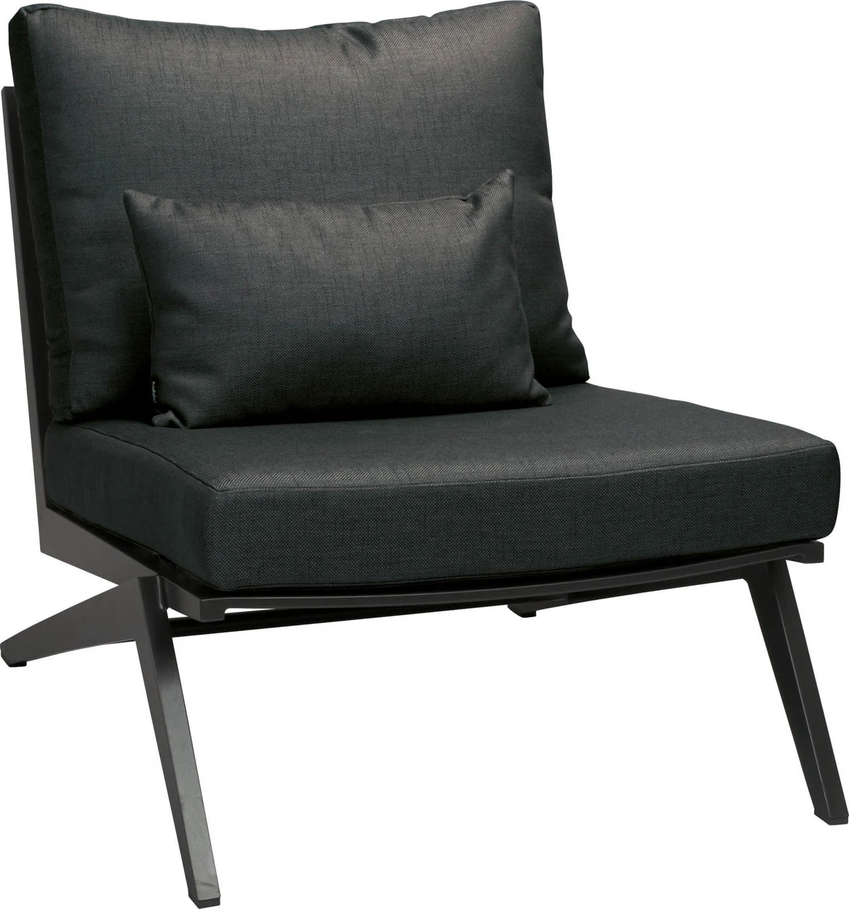 Stern Jackie Loungesessel Aluminium/100% Polyacryl