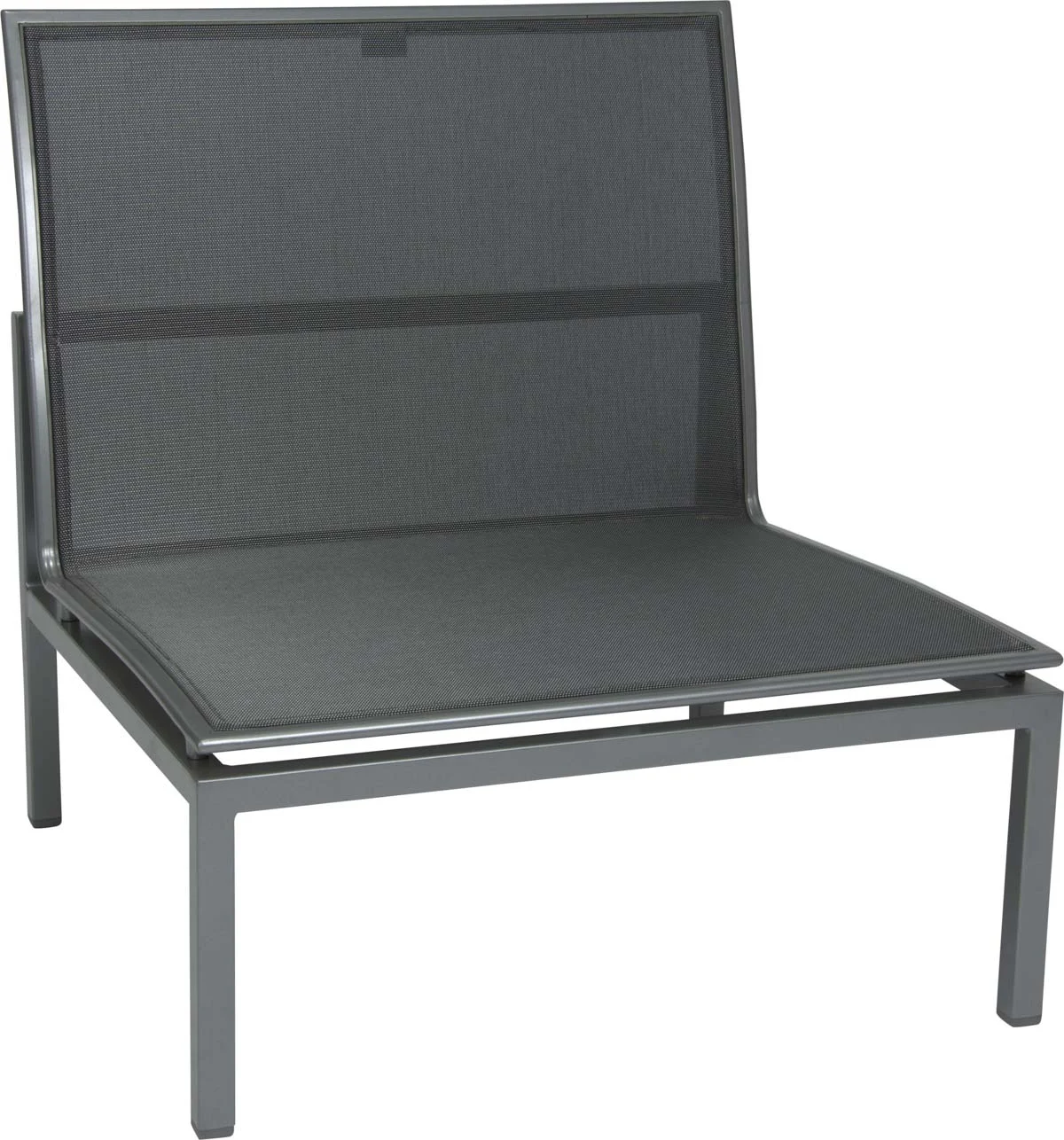 Stern Skelby Lounge-Mittelelement Aluminium