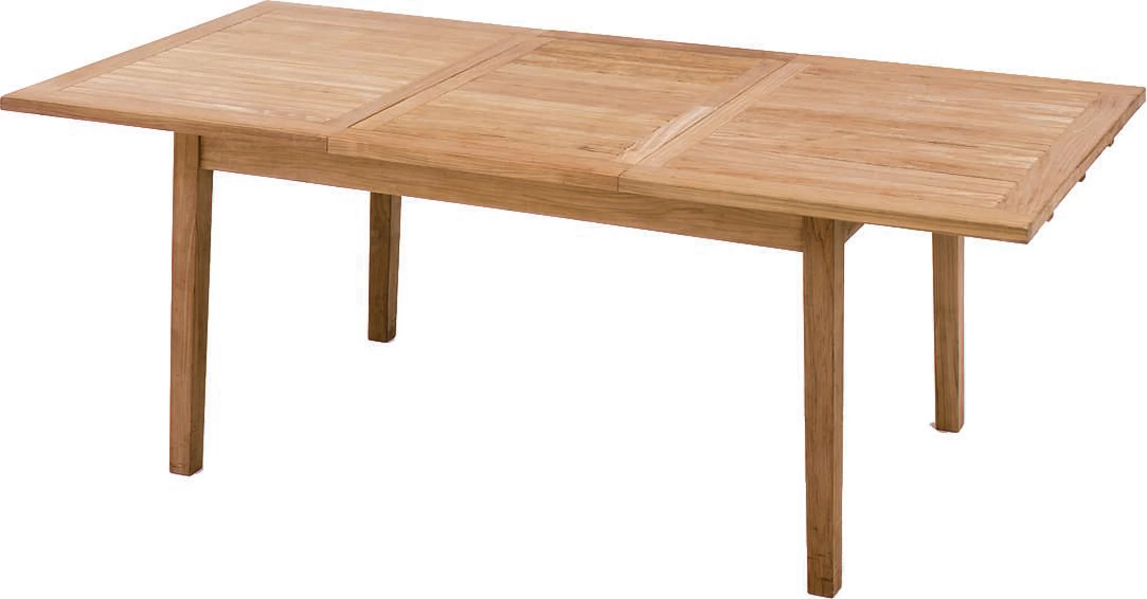 Stern Ausziehtisch Teak 150/210x100 cm