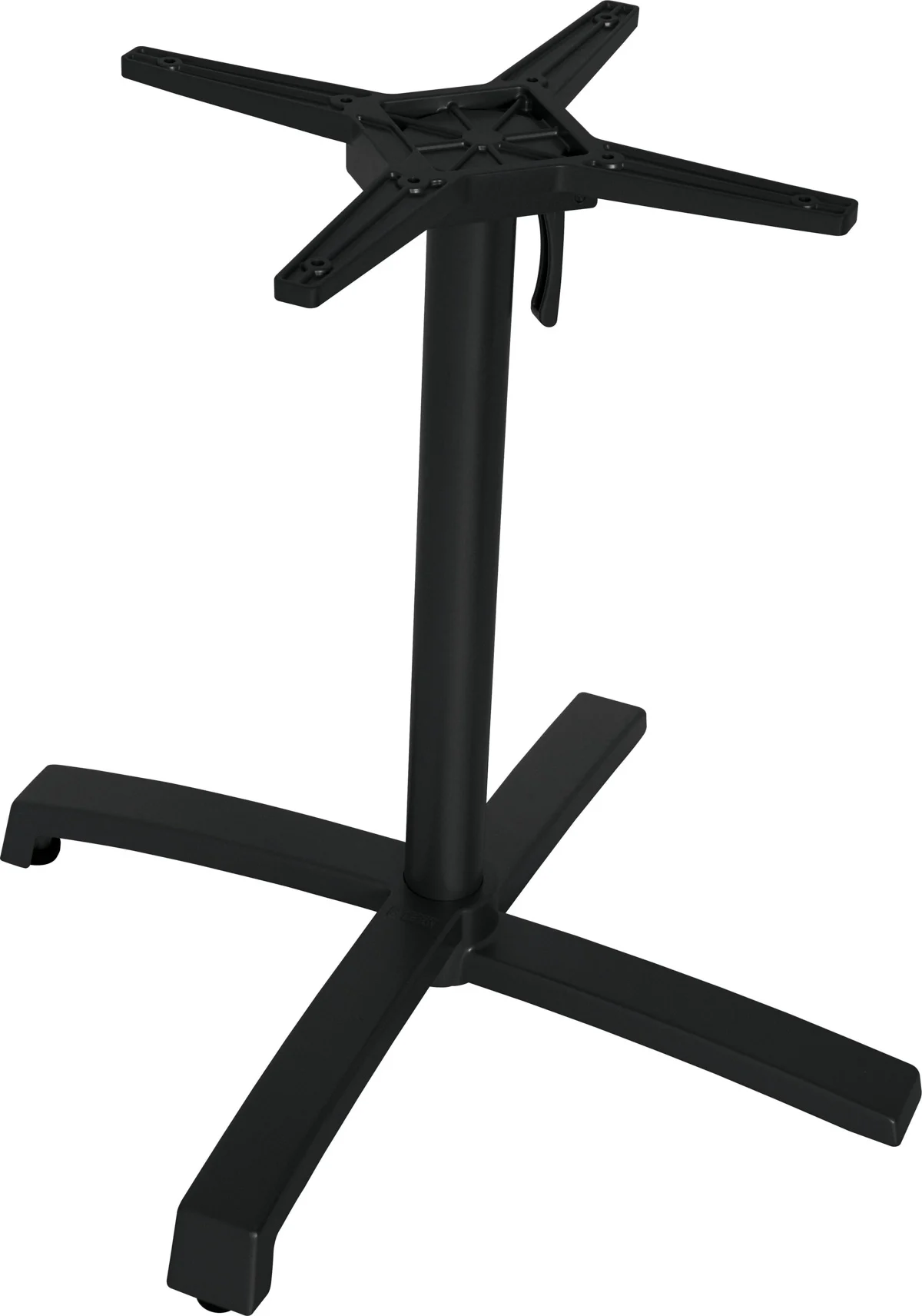 Stern Livorno 2 Tischgestell Aluminium 4-Fuß abklappbar 59x59 cm