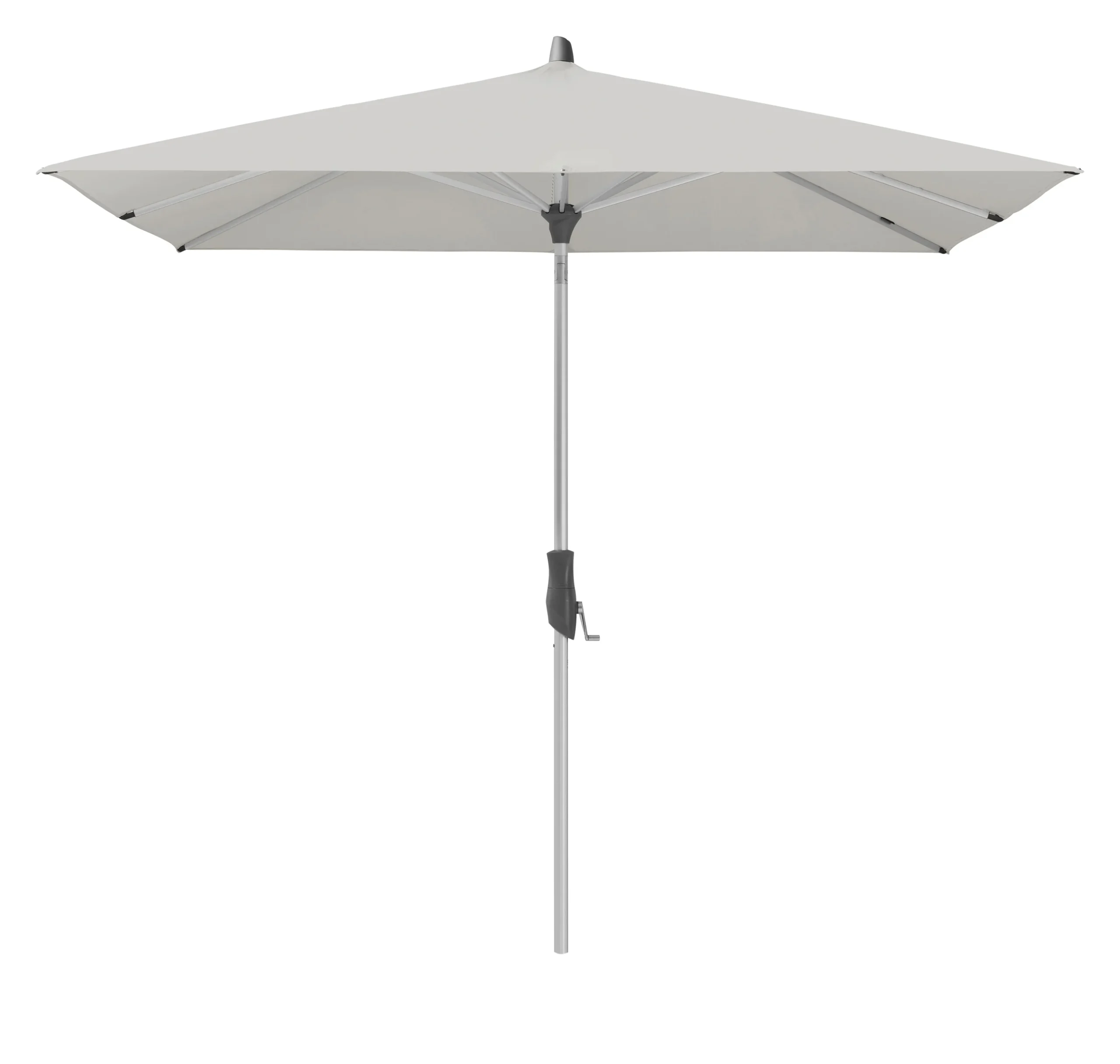 Glatz Alu-Twist Sonnenschirm 240x240cm 8-teilig Aluminium