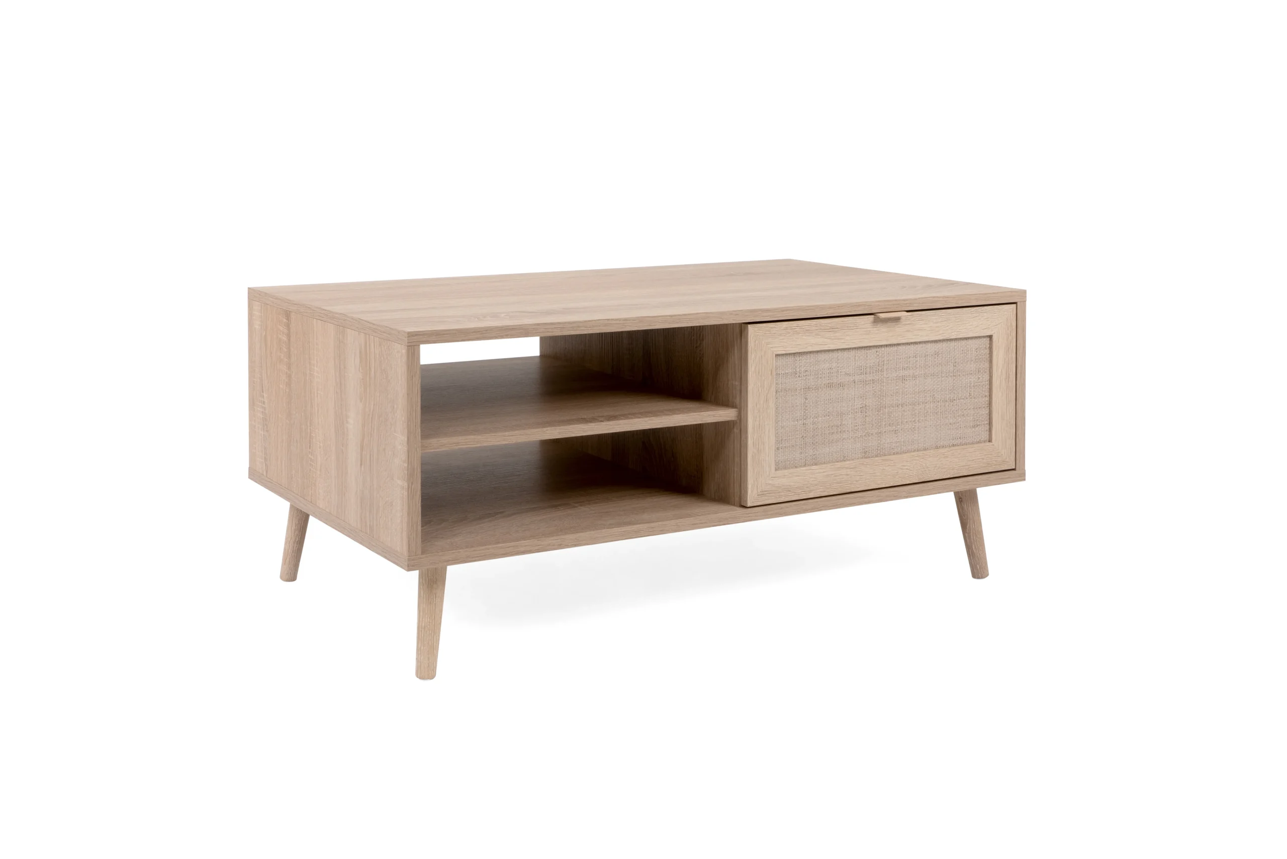 Finori Bali 55A Couchtisch Braun/Kunststoffgriffe/Holzwerkstoff