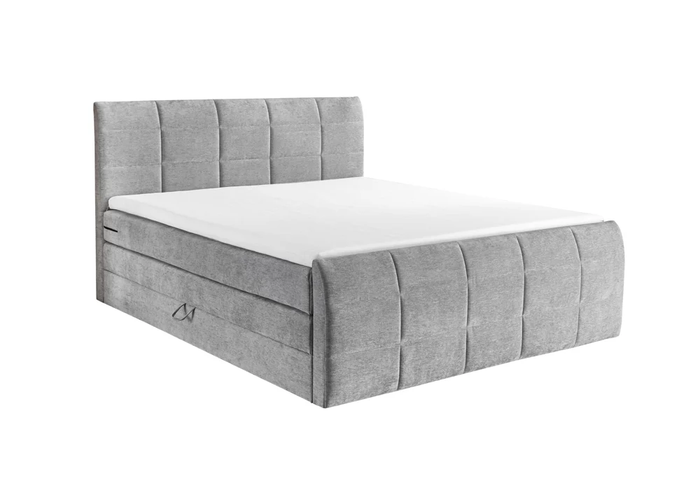 ED Lifestyle Bali 6 Boxspringbett Holzwerkstoff/7 Zonen-Tonnentaschenfederkern H2 180x200cm