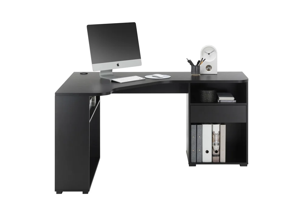 Bega Consult BC 3155 Schreibtisch Beschichtete Spanplatte schwarz
