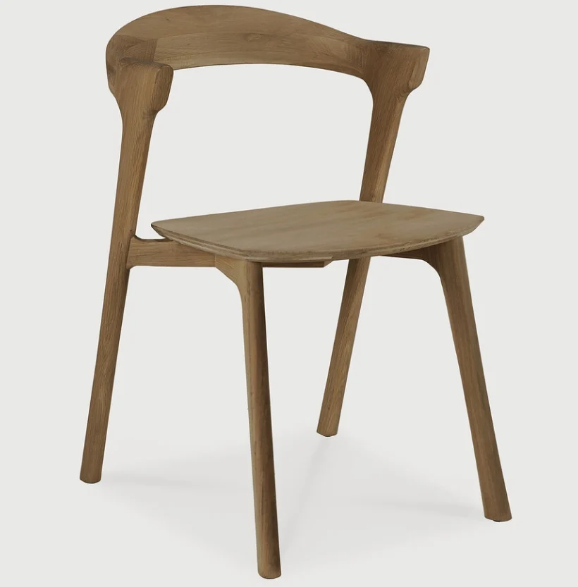 Ethnicraft Bok Indoor Stuhl Teakholz 50x54x76 cm