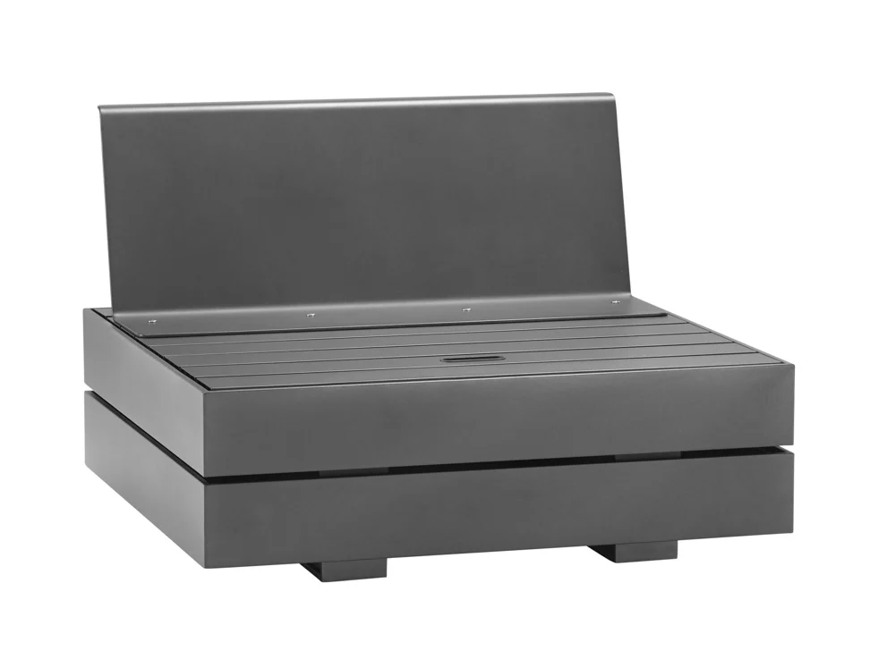 Solpuri Boxx Top-Modul Sitz-Rücken Aluminium