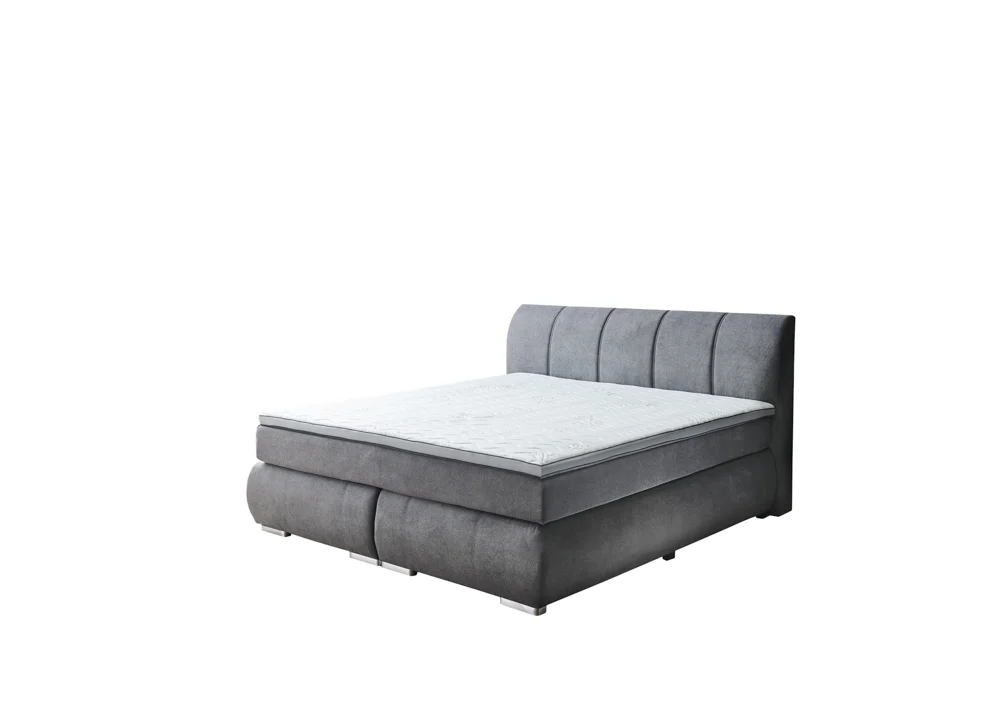 Sun Garden BX 2120 Malin Boxspringbett Holzwerkstoff/Stoff mit TFK-Matratze