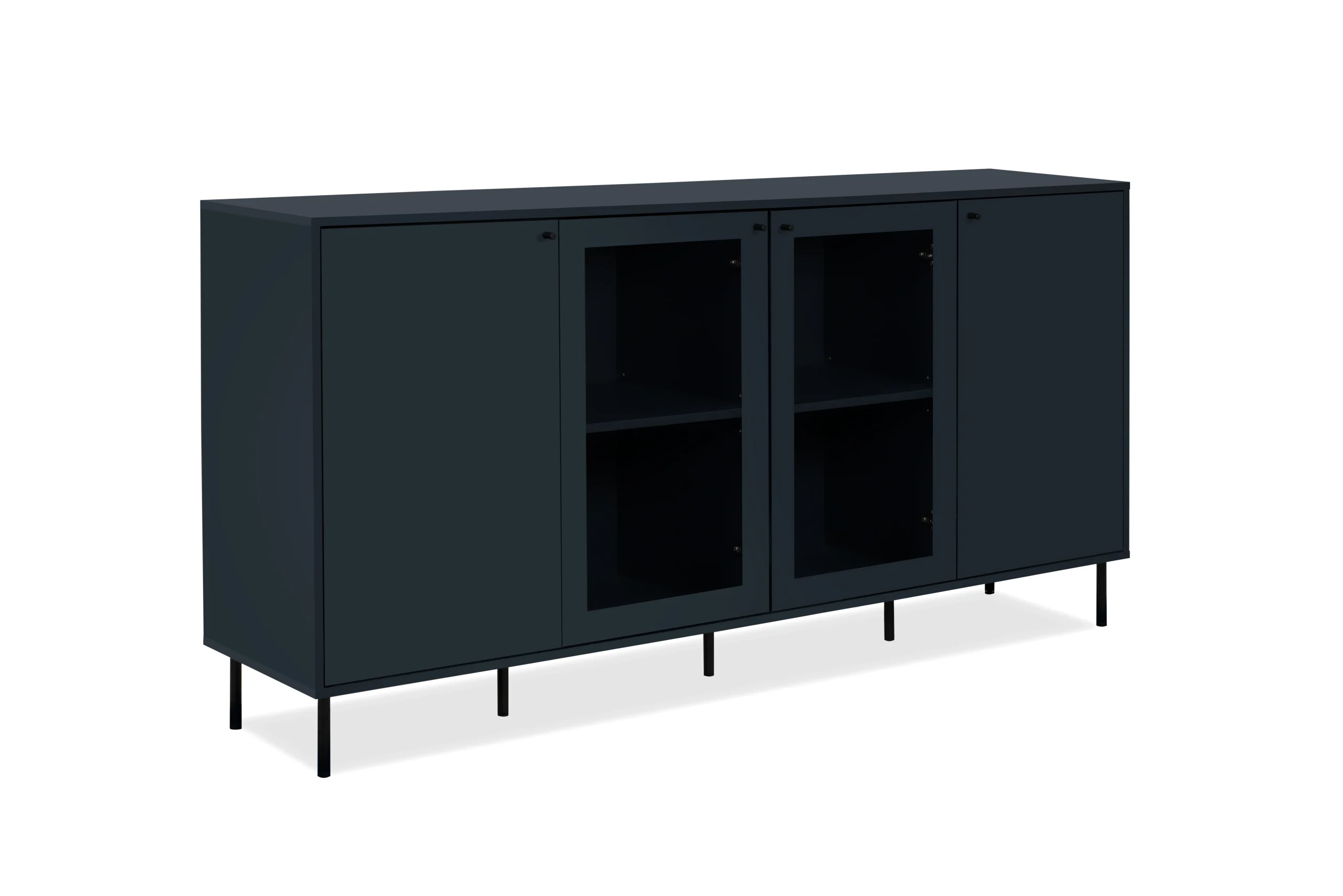 Finori Caracas 51A Sideboard/Navy Blau/Holzwerkstoff