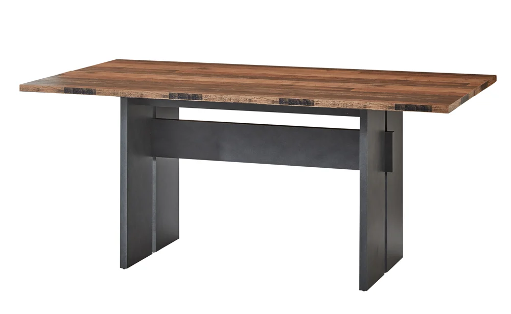 Innostyle Cardiff Esstisch Holzwerkstoff Used Style Optik Dark 180x76x90 cm
