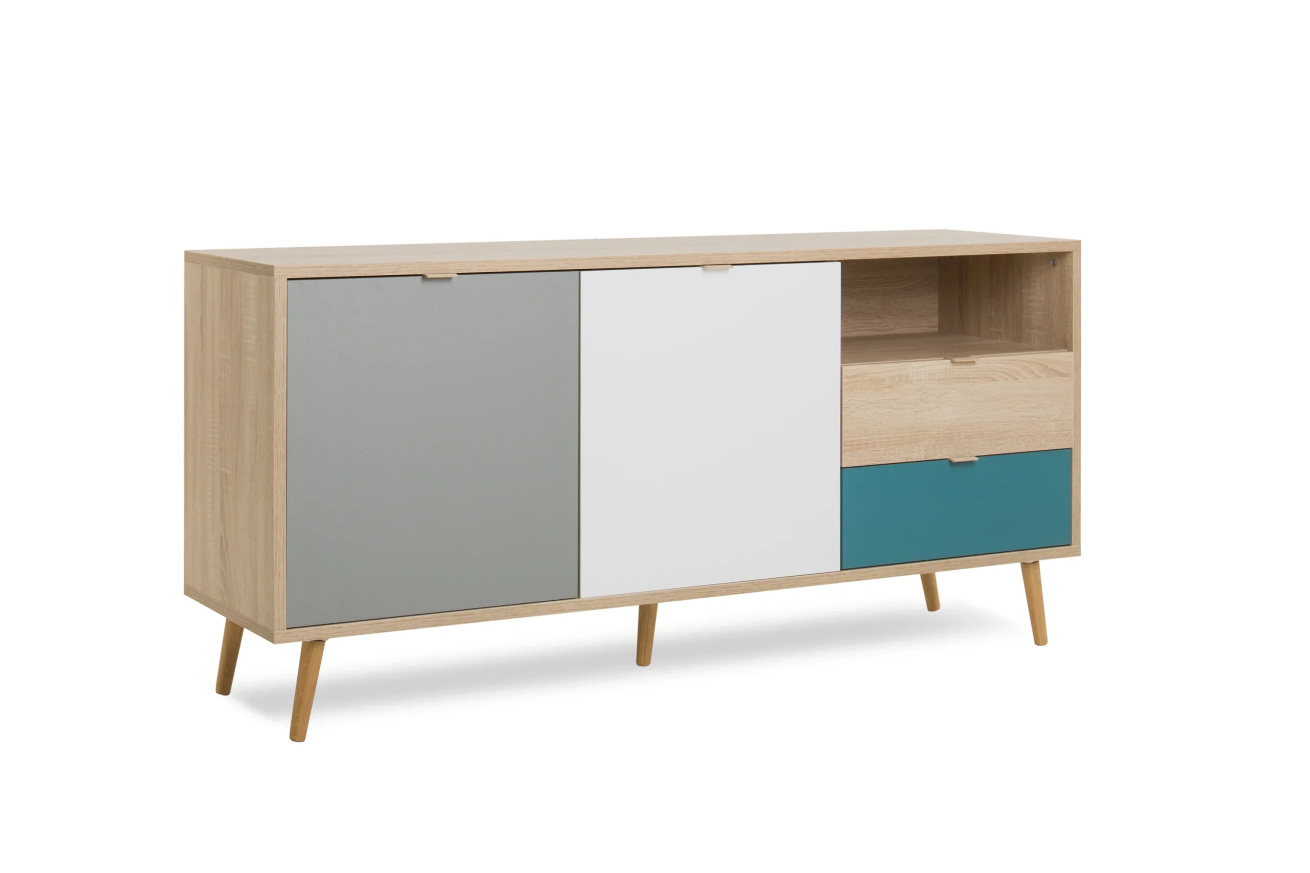 Finori Cuba 51 Sideboard/Tricolor/Holzwerkstoff