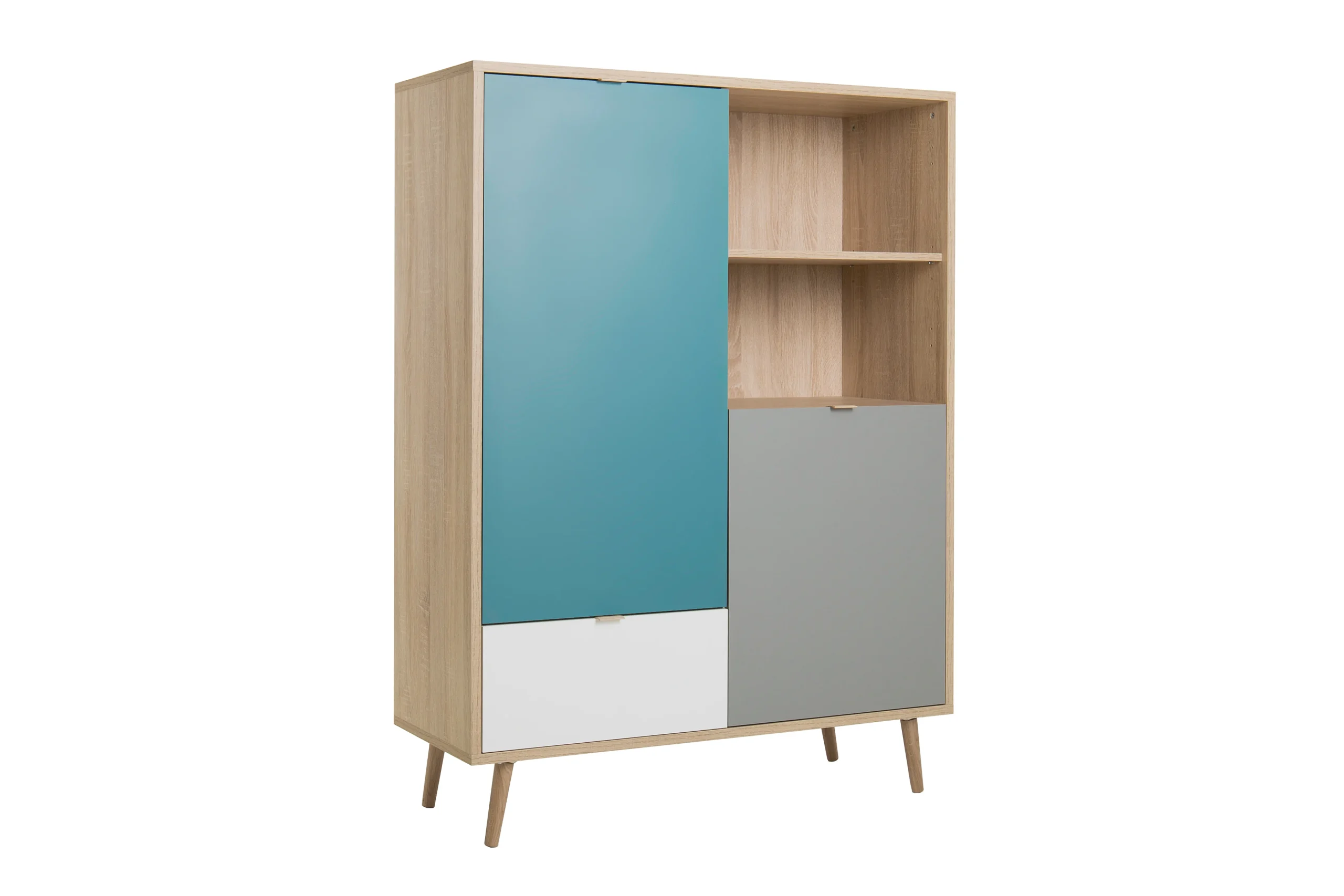 Finori Cuba 53 Highboard/Tricolor/Holzwerkstoff