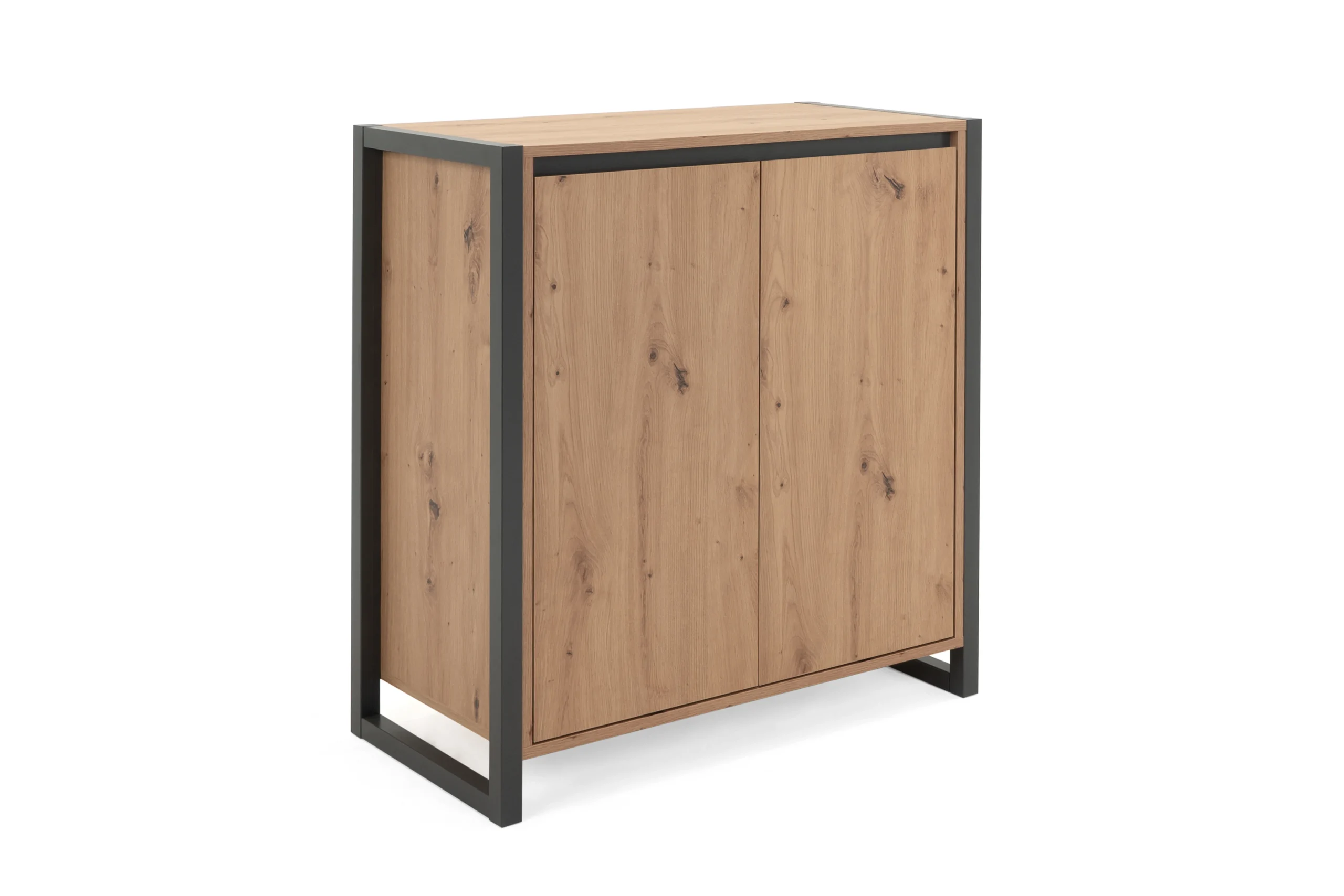 Finori Denver 1 Kommode/Industrie-Look/Anthrazit