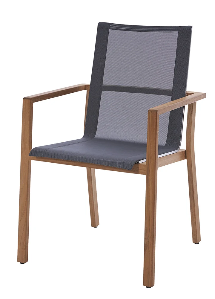 Diamond Garden Venedig Stapelstuhl Teak