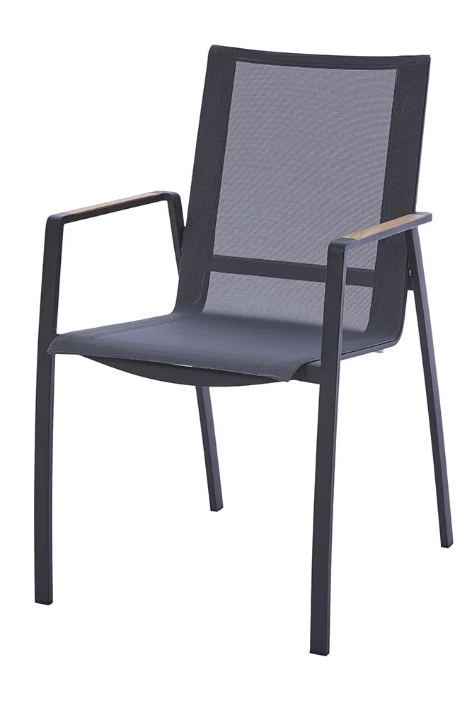 Diamond Garden Valencia Stapelstuhl Edelstahl Sunproof Sling