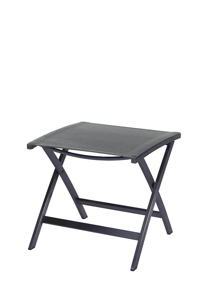 Diamond Garden Valencia Fußhocker Edelstahl Sunproof Sling