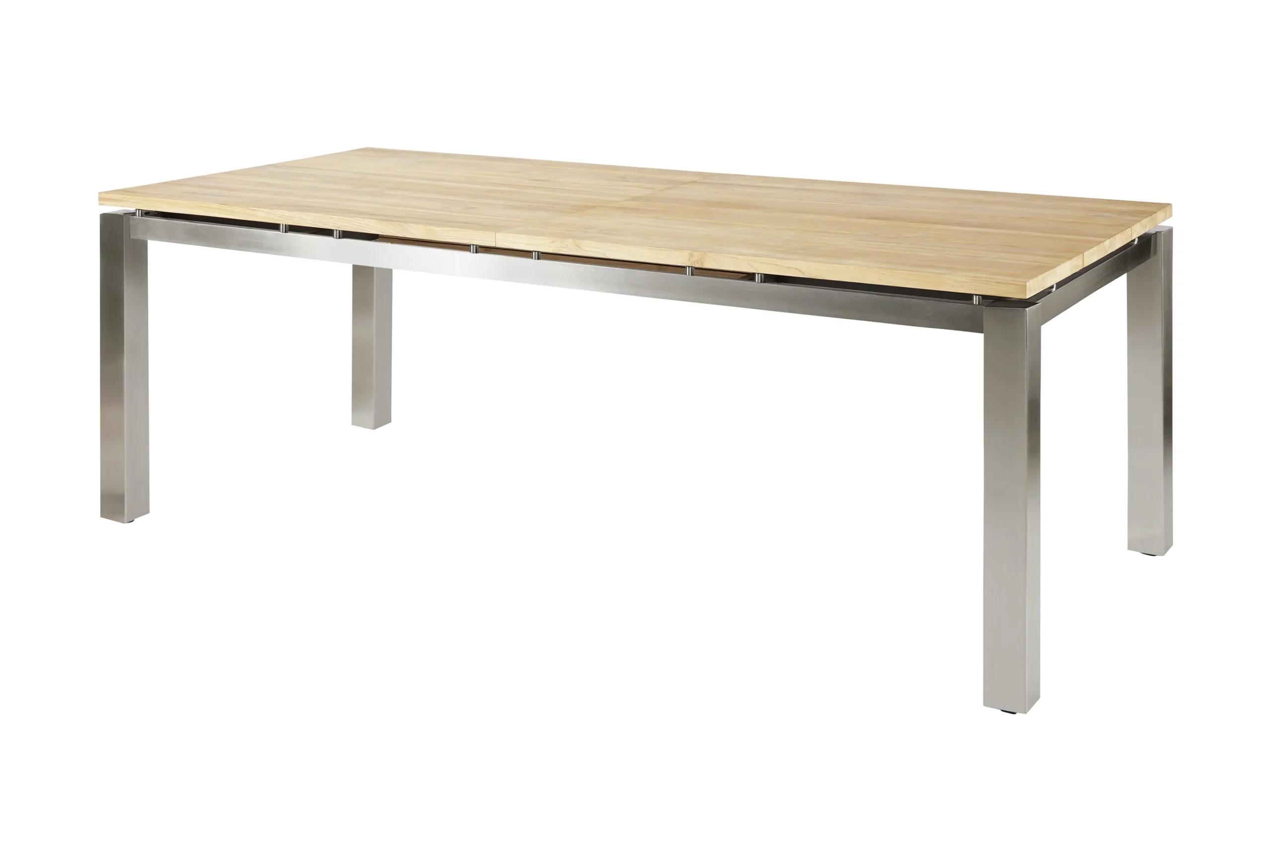 Diamond Garden Levanto Ausziehtisch Edelstahl/Recycled Teak