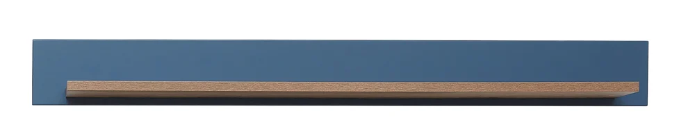 Innostyle Dijon Wandboard Holzwerkstoff Parisian Blue/Haveleiche Cognac