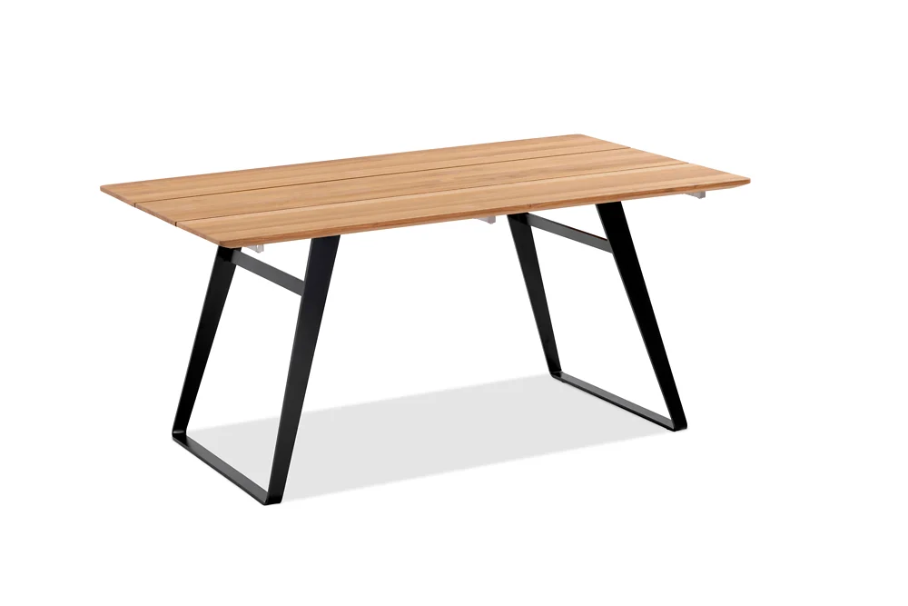 Niehoff Ebla Tisch Stahl/Teak