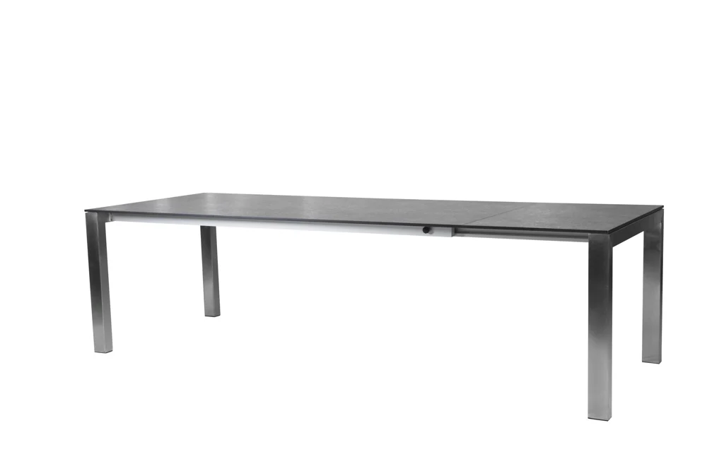 Diamond Garden Palermo Ausziehtisch 170/220/270x100 cm Edelstahl/HPL ohne Beine