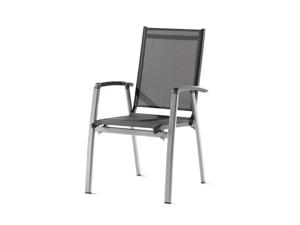 Sieger Salerno Stapelsessel Aluminium
