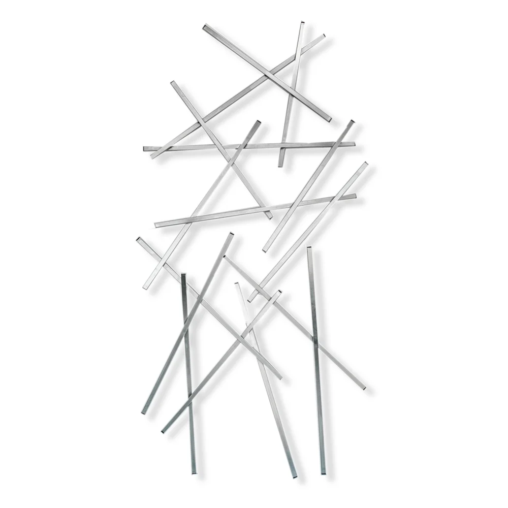 Spinder Matches Large Wandgarderobe 205x100 cm Edelstahl