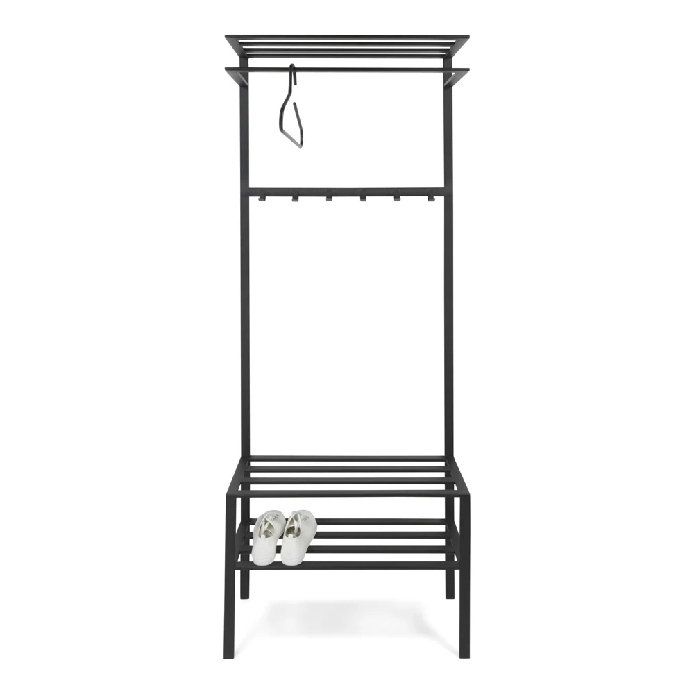 Spinder Ivar 2 Wandgarderobe mit 6 Haken Stahl