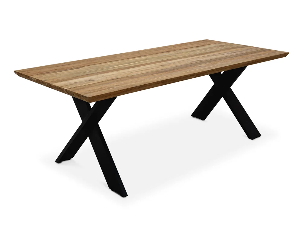 Sens-Line Hamilton Tisch Aluminium/teak 220x100