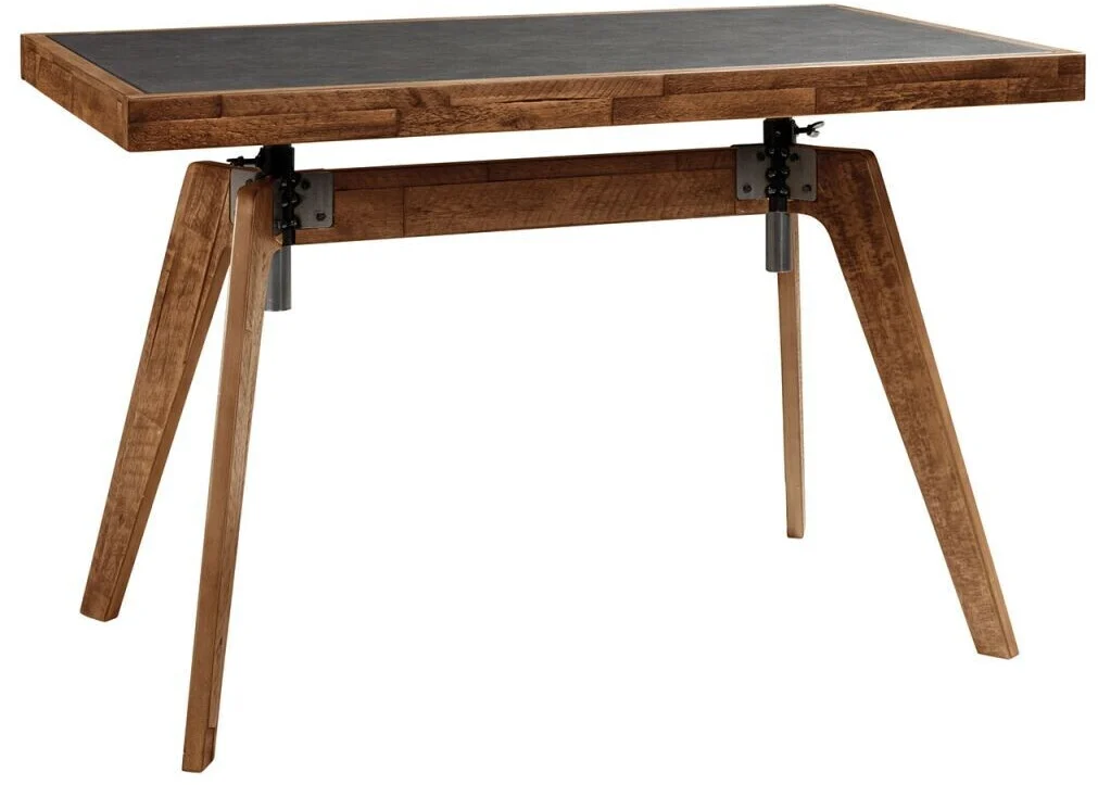 Hasena Factory-Line Scola Schreibtisch Akazie Massivholz 120x70x88 cm
