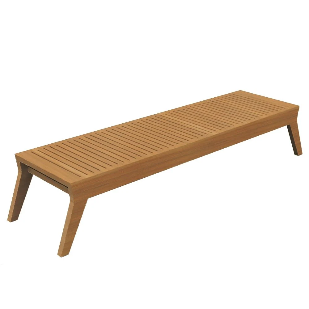Jan Kurtz William Beistelltisch Teak natur 160x49x35 cm
