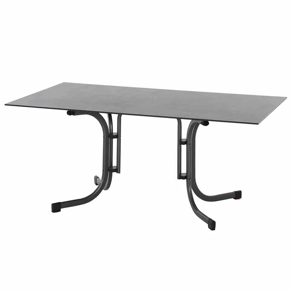 Siena Garden Sola Klapptisch 160x90 cm Stahl/Anthrazit