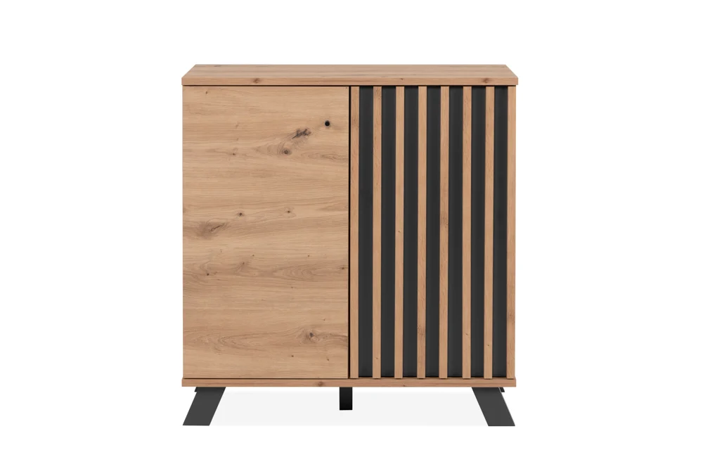 Finori Medan 01D Kommode Holzwerkstoff Artisan Oak/Anthrazit