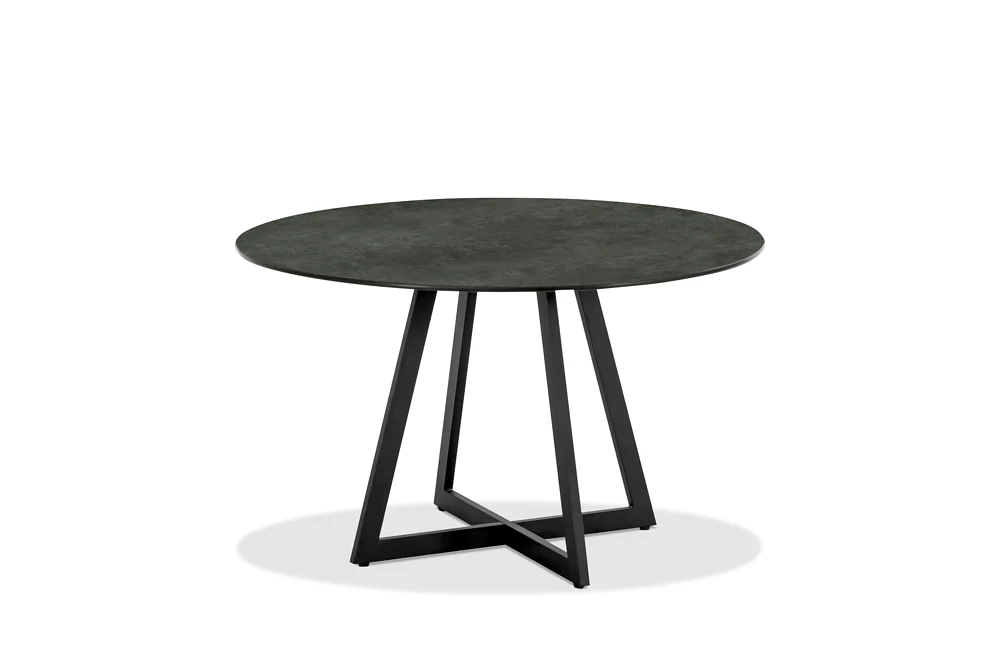 Niehoff Milan Tisch Stahl Ø121 cm