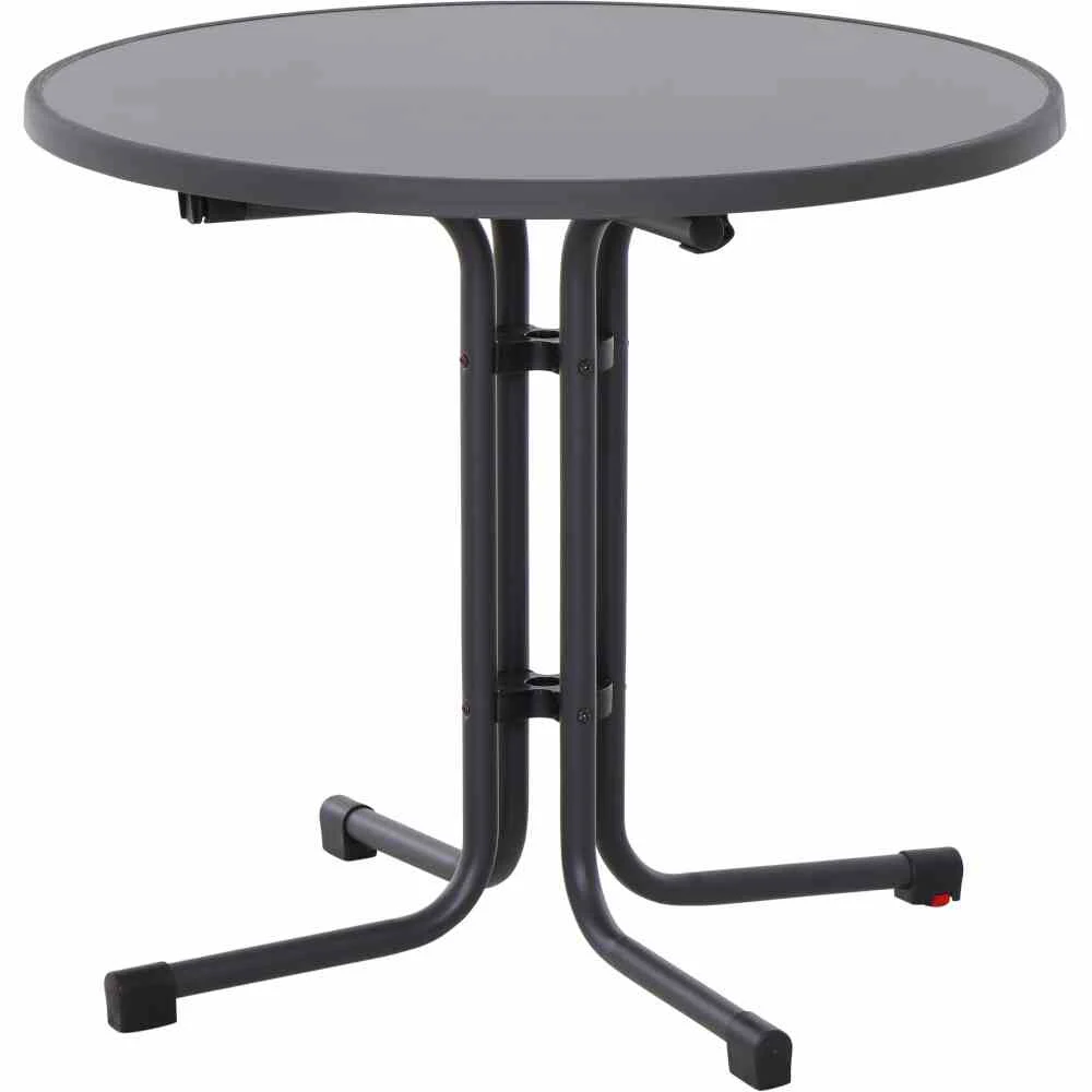 Siena Garden Paco Klapptisch Stahl Ø 80 cm