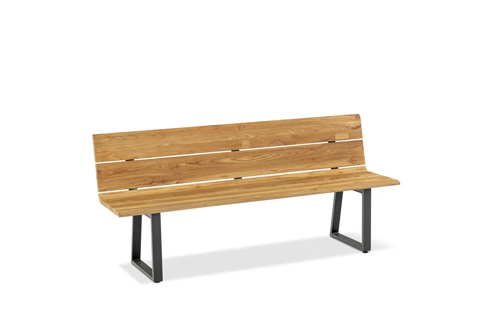 Niehoff Nova Bank Aluminium Anthrazit/Teak