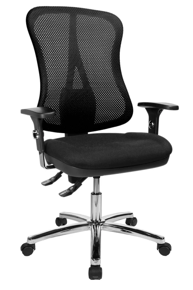 Topstar Ortho Sedis 75 Schreibtsichstuhl Höhenverstellbar Schwarz