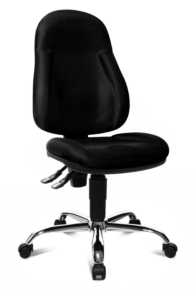 Topstar Ortho Sedis 10 Schreibtischstuhl schwarz mit Formschaum-Polsterung