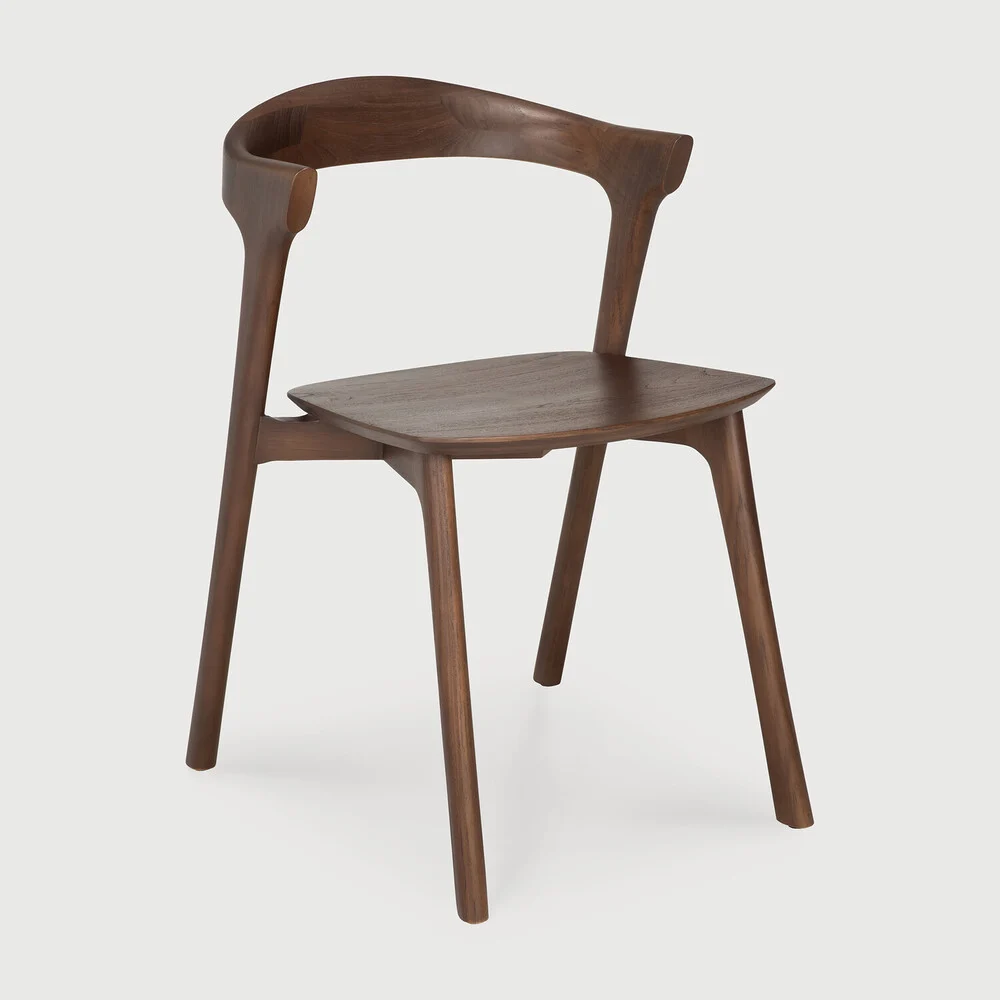Ethnicraft Bok Indoor Stuhl Teakholz Braun 50x54x76 cm