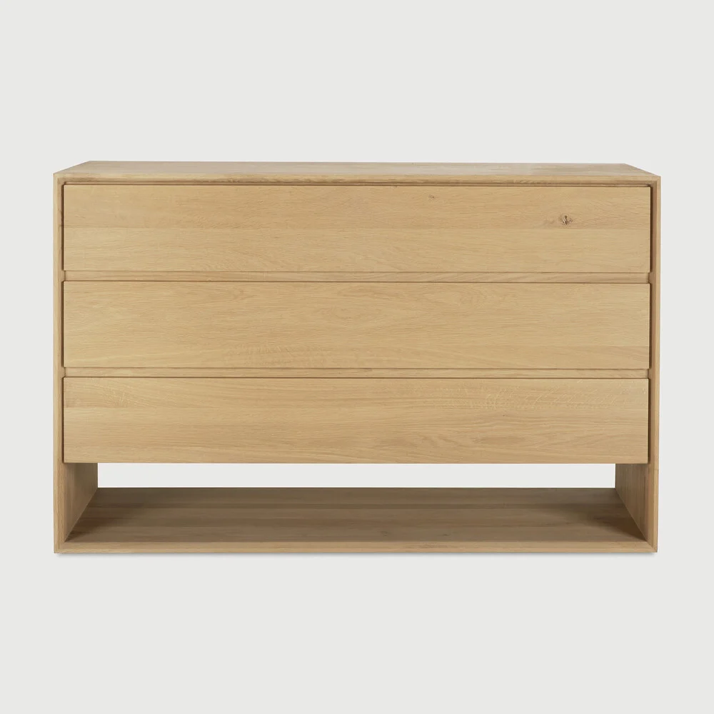 Ethnicraft Nordic Indoor Kommode Eichenholz 130x56x83 cm