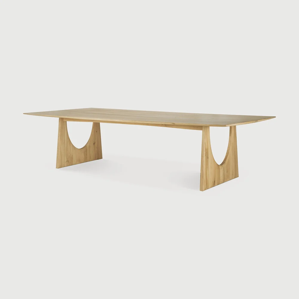 Ethnicraft Geometric Meetingtisch Eichenholz Lackiert