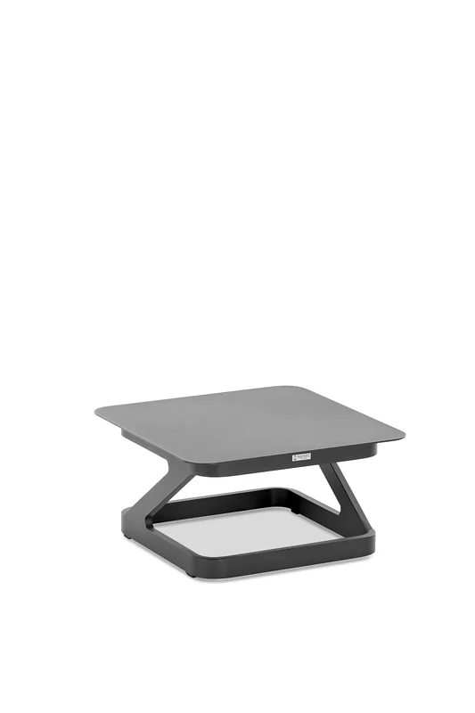 Niehoff Quattro Beistelltisch Aluminium 52x52 - 70x70 cm