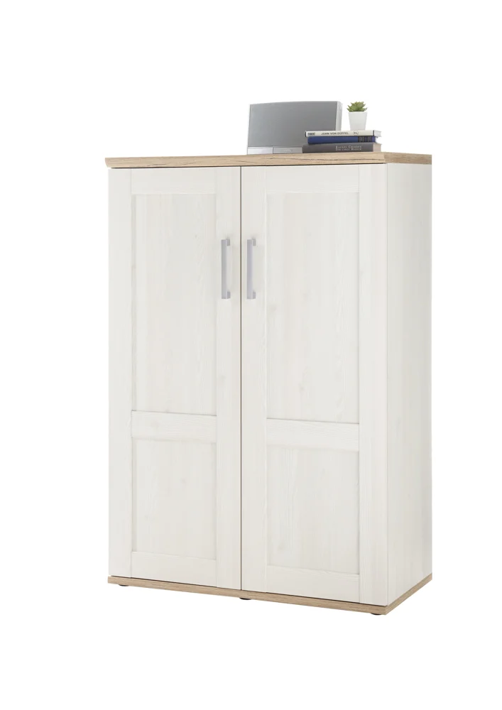 HBZ Meble Romance Highboards Holzwerkstoff in Sibiu Lärche/San Remo hell